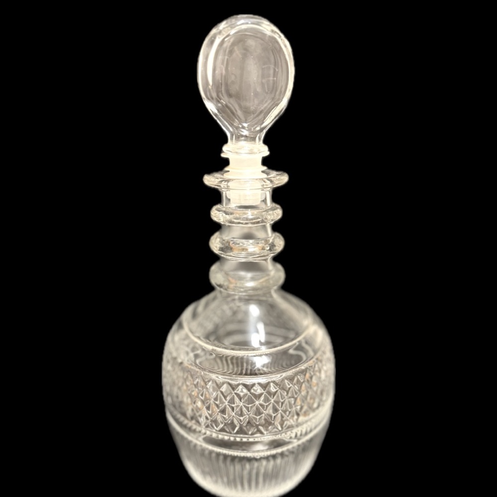 Seagrams 1776 Glass Decanter by Tiffany and Co